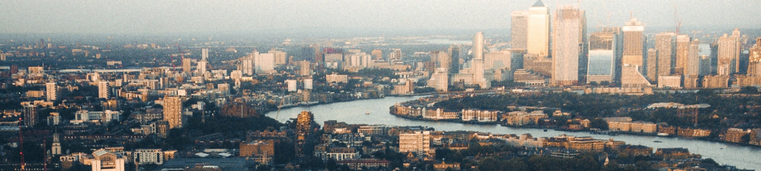 Aerial view of tower bridge london