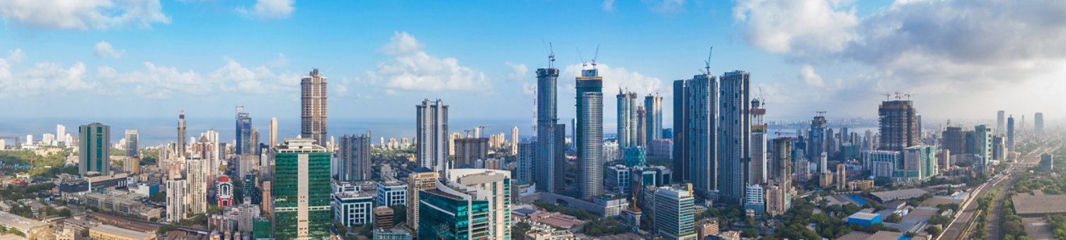 Panorama of mumbai