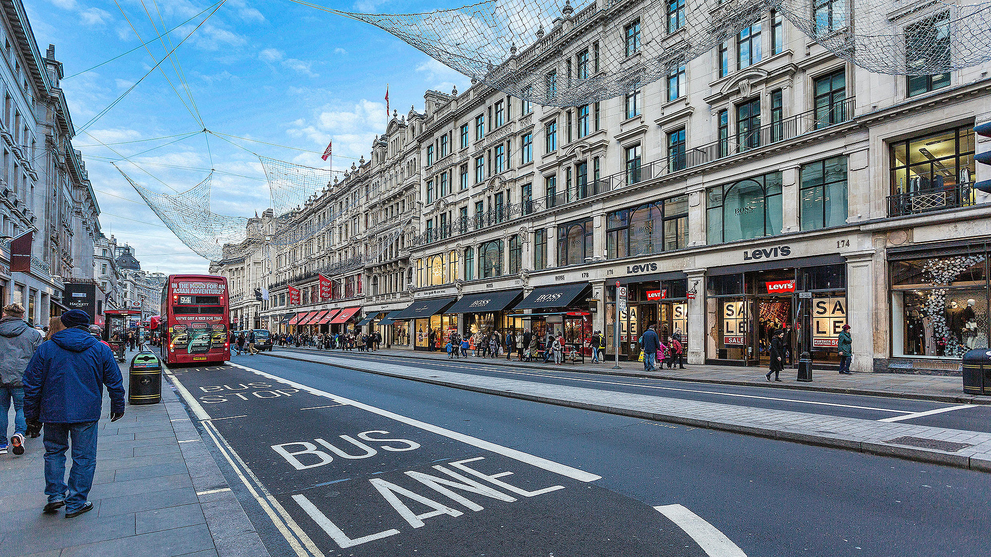 Photograph of retail premises in Oxford Street, London