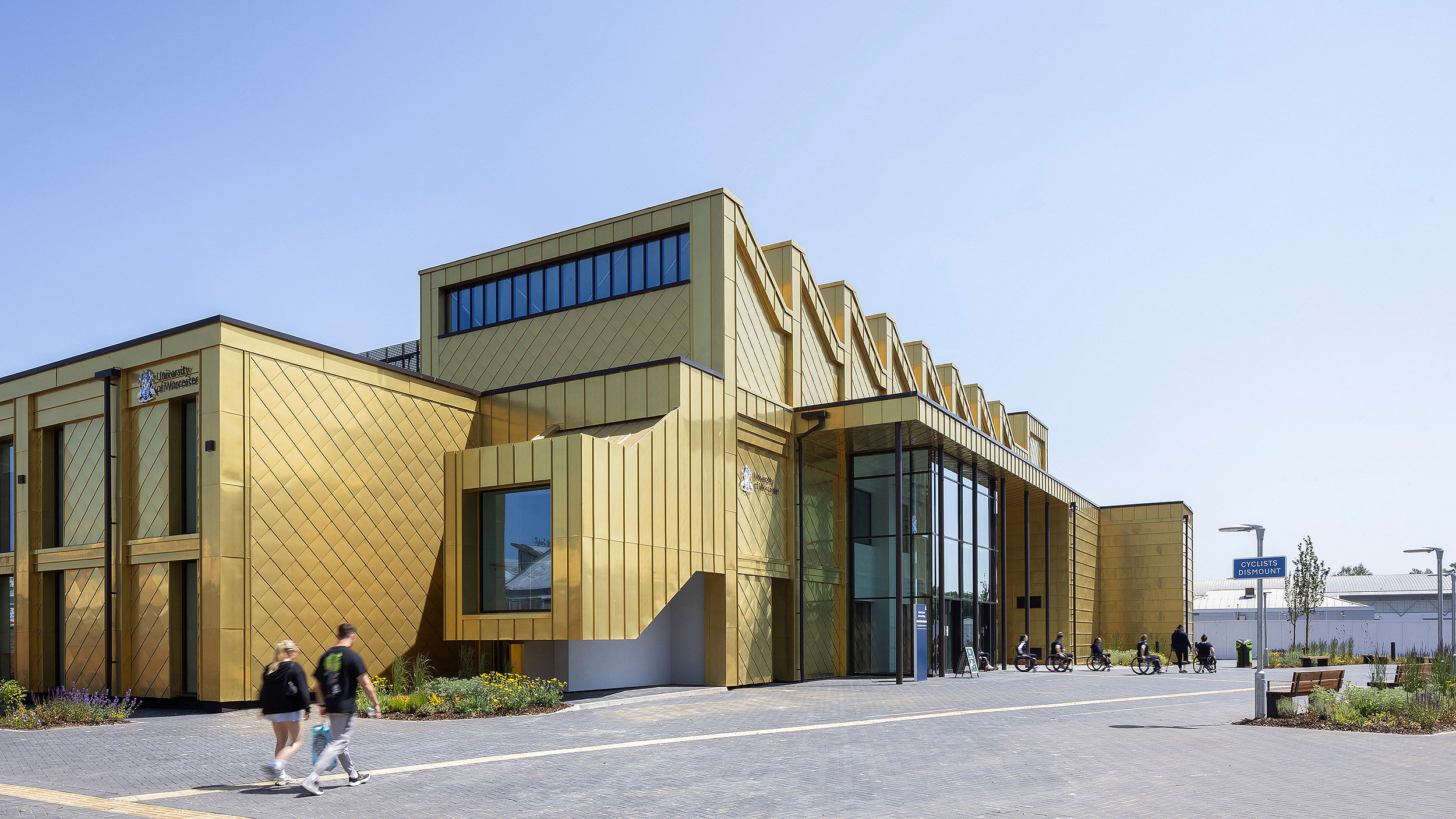 Exterior of the renovated Elizabeth Garrett Anderson building, copyright BDP/Nick Caville