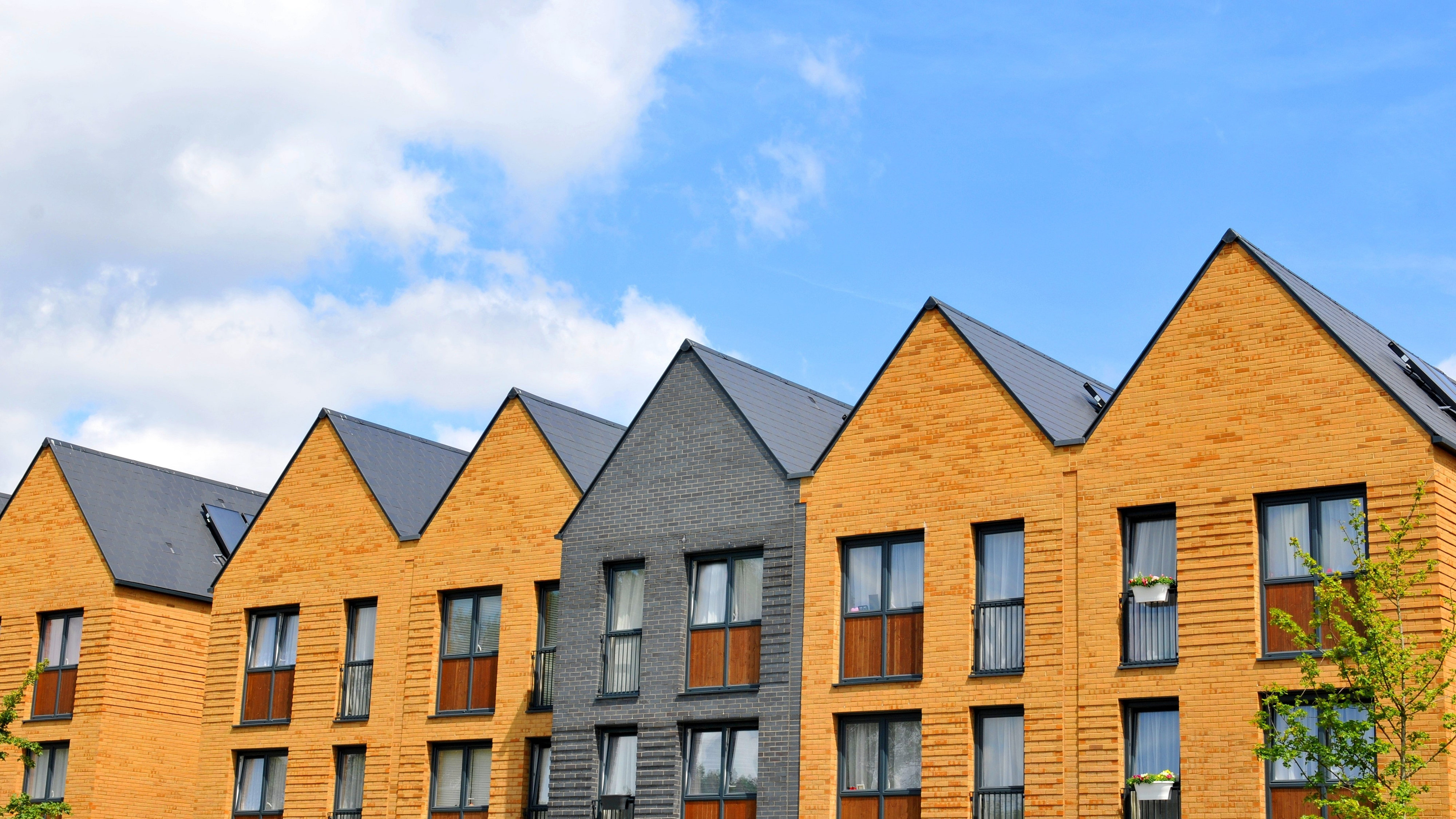 Row of terraced houses