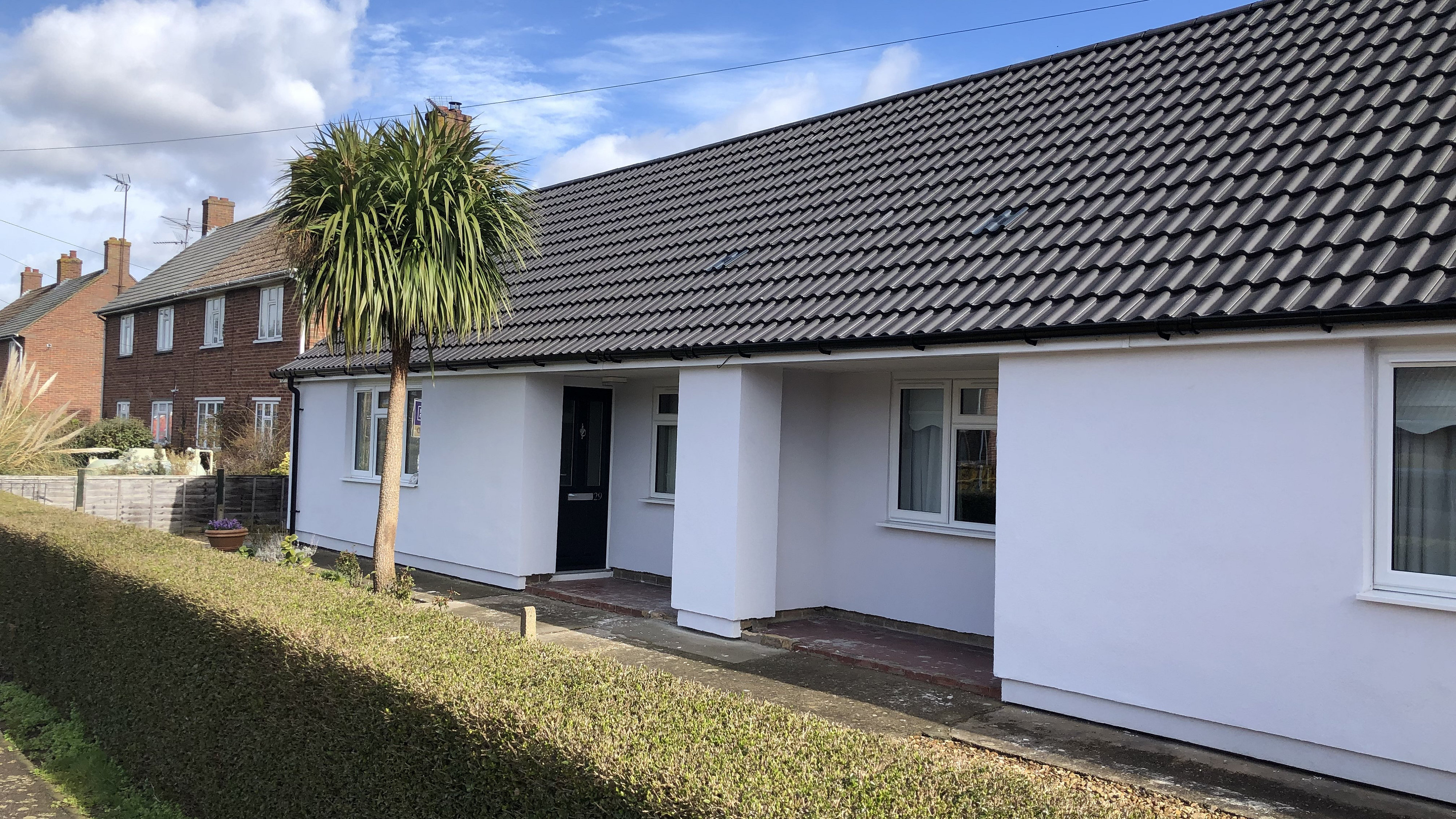 Modern adjoining bungalows