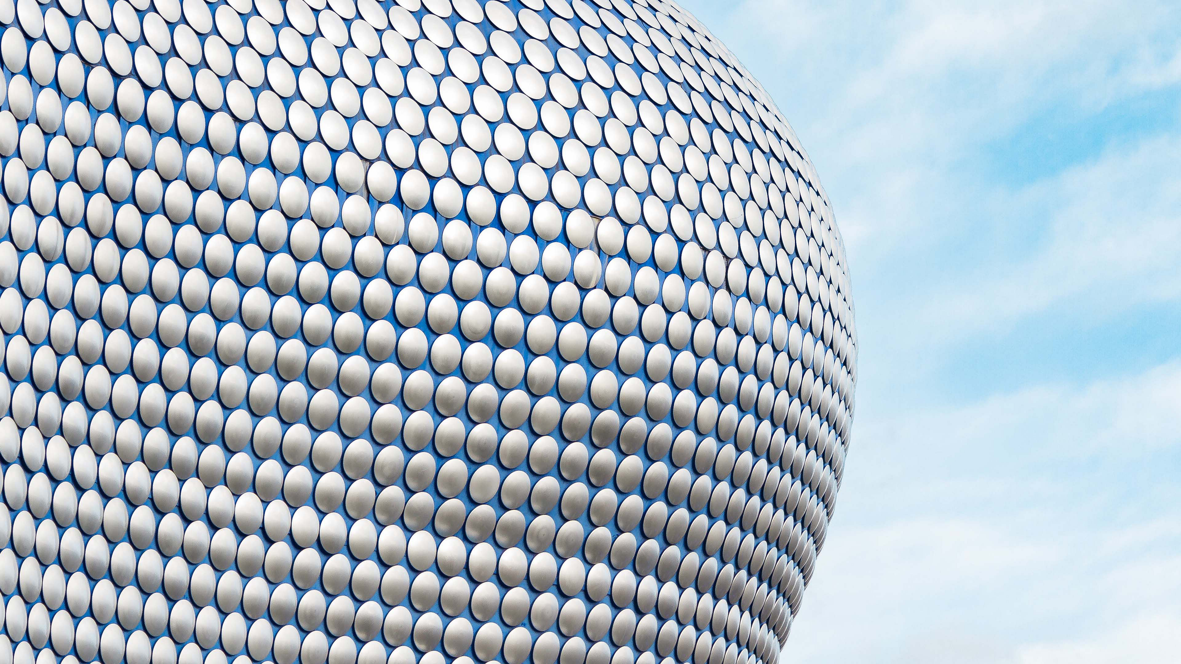 Close up of the Bullring Birmingham