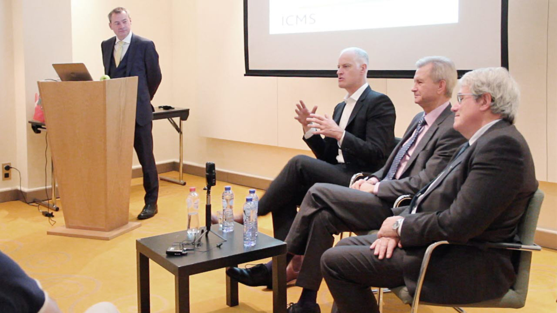 ICMS 2 panel in brussels