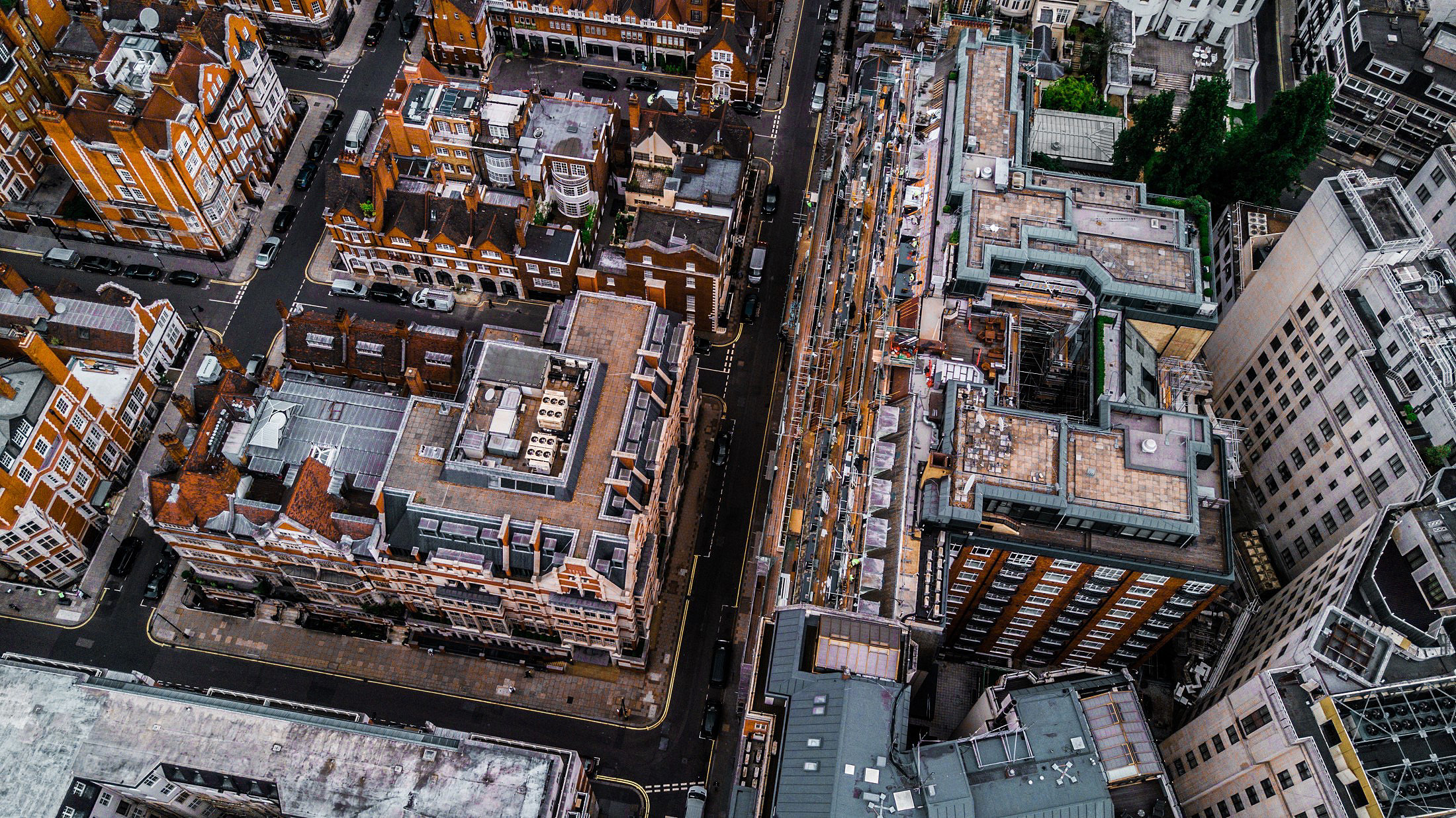 Drone Photo of London, Mayfair
