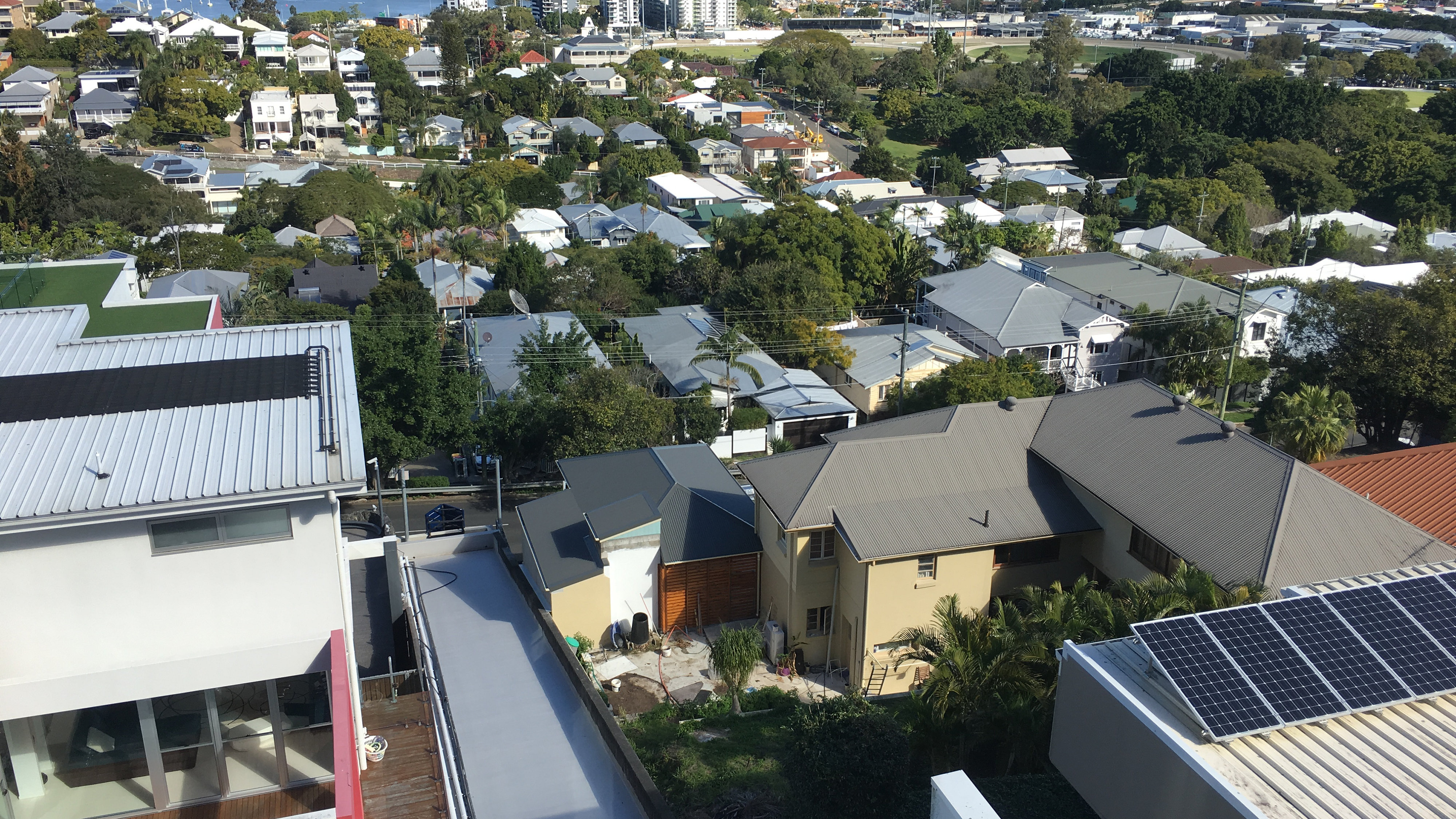 Aerial photo of Queensland homes