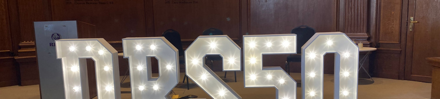 DRS 50 light up letters