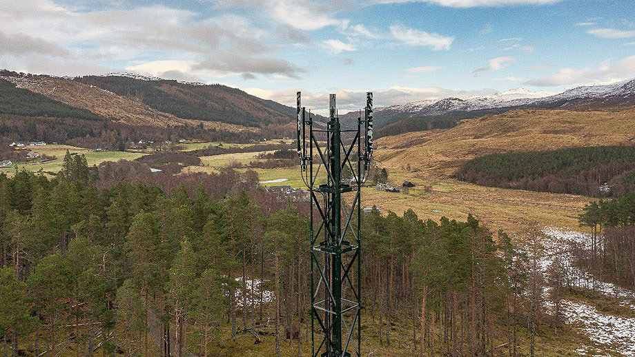 How Scotland is covering 4G "not spots"