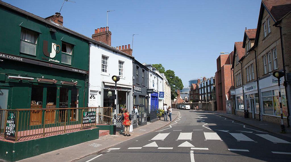 Commercial properties on Walton Street, Jericho, Oxford