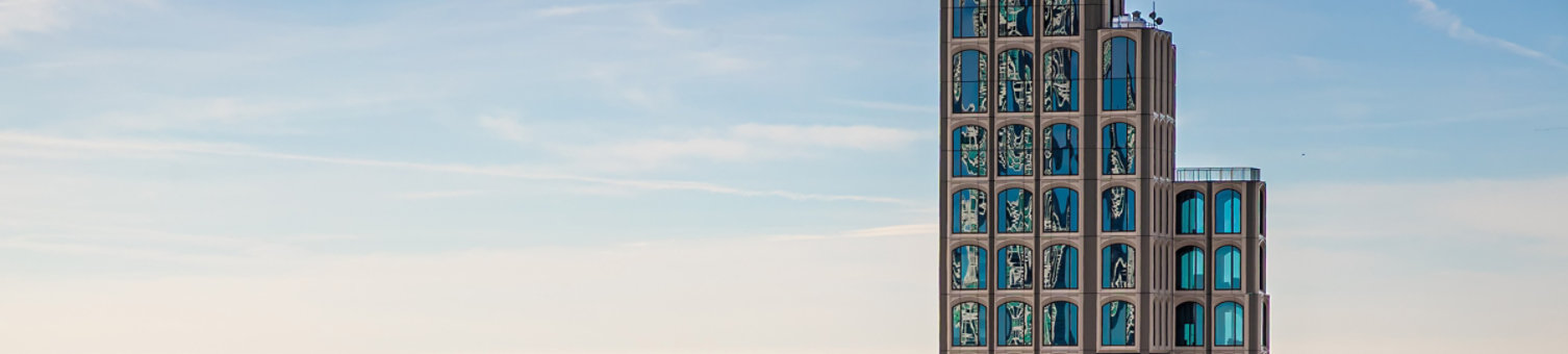 City Skyline with tall buildings