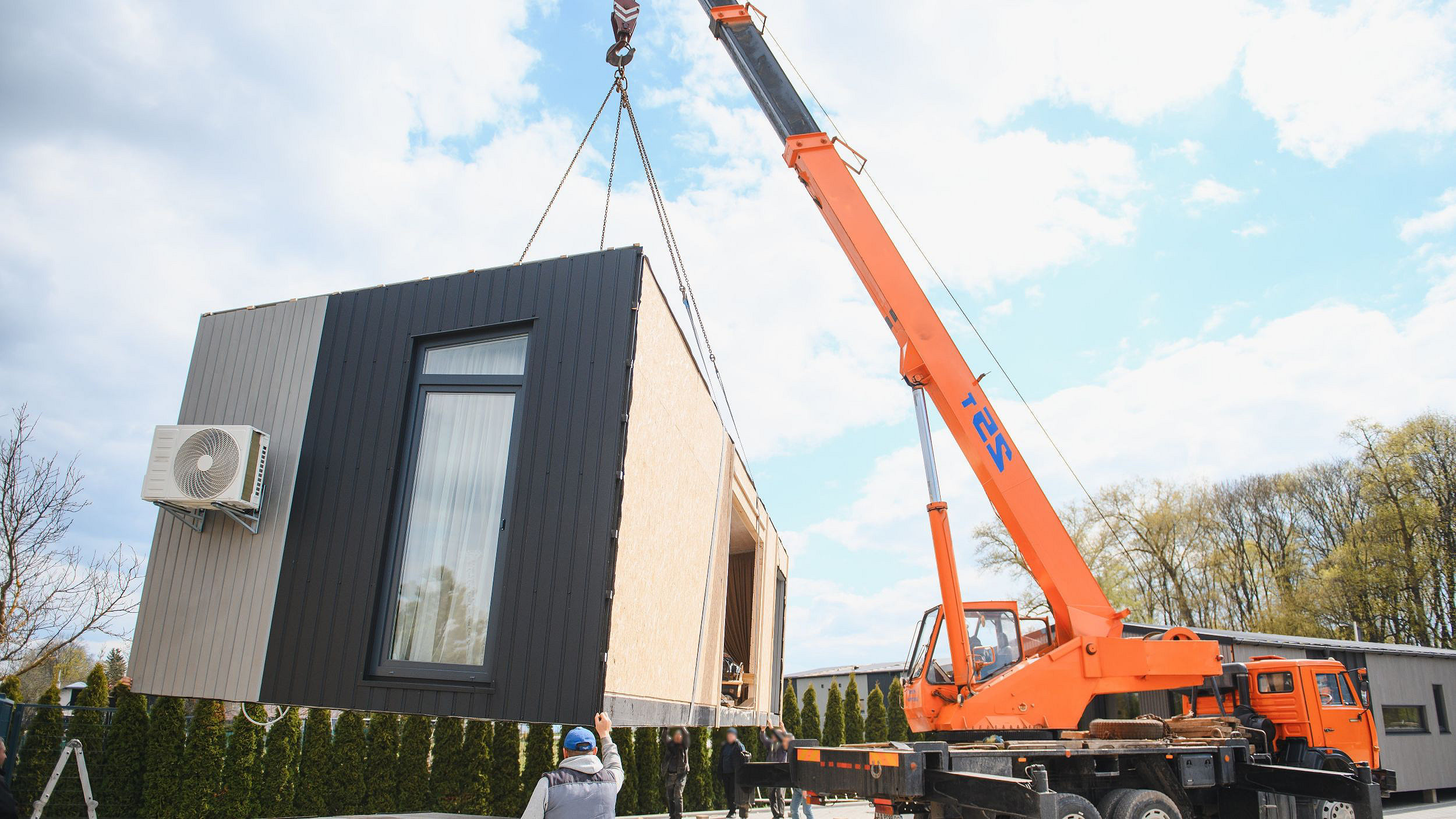 Does modern construction mean more or less emissions?