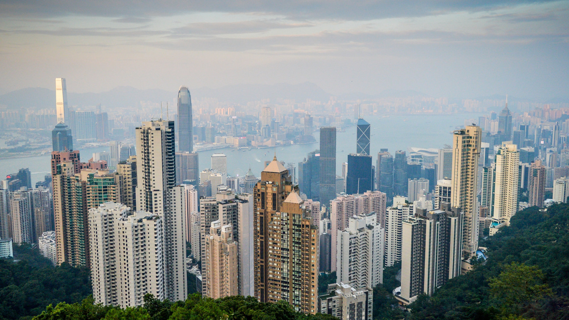 Hong Kong city scape