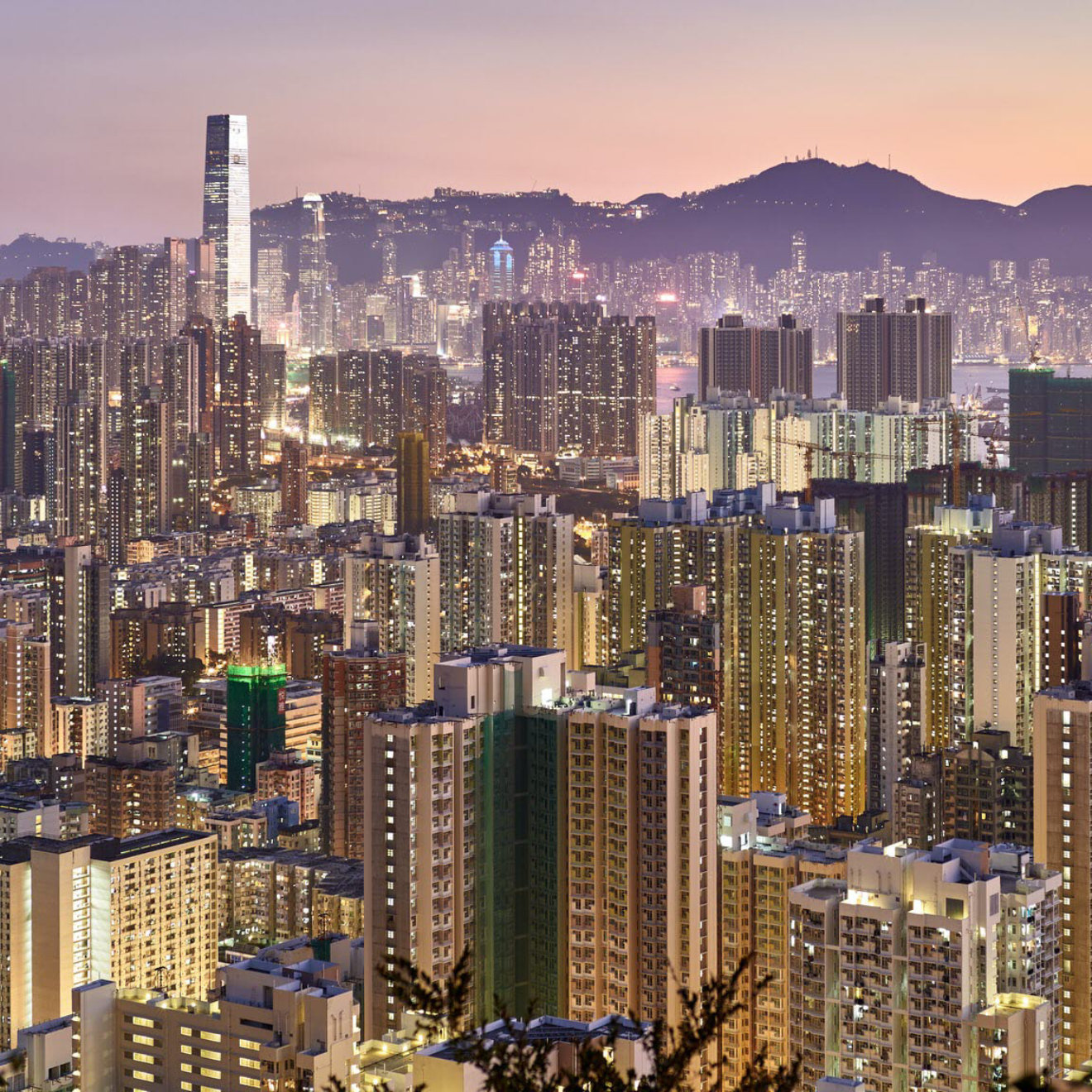 Hong Kong skyline