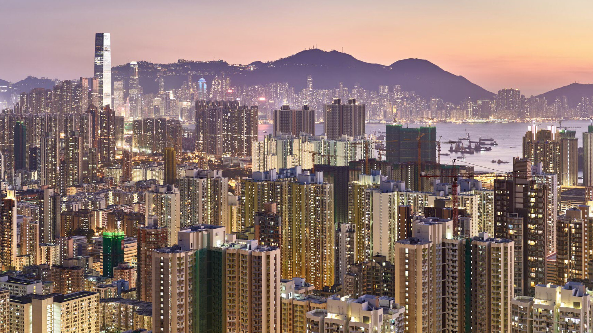 Hong Kong skyline