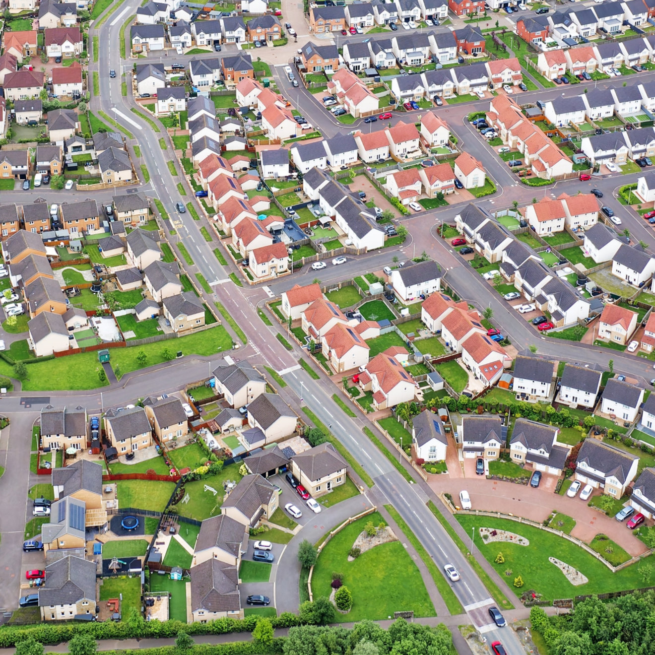 New housing development at Dargavel in Bishopton