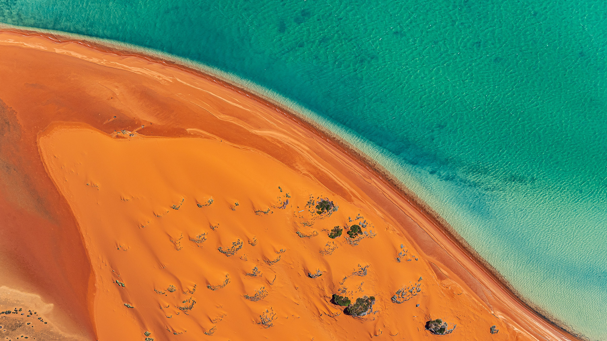 Sand dunes and beach, Australia
