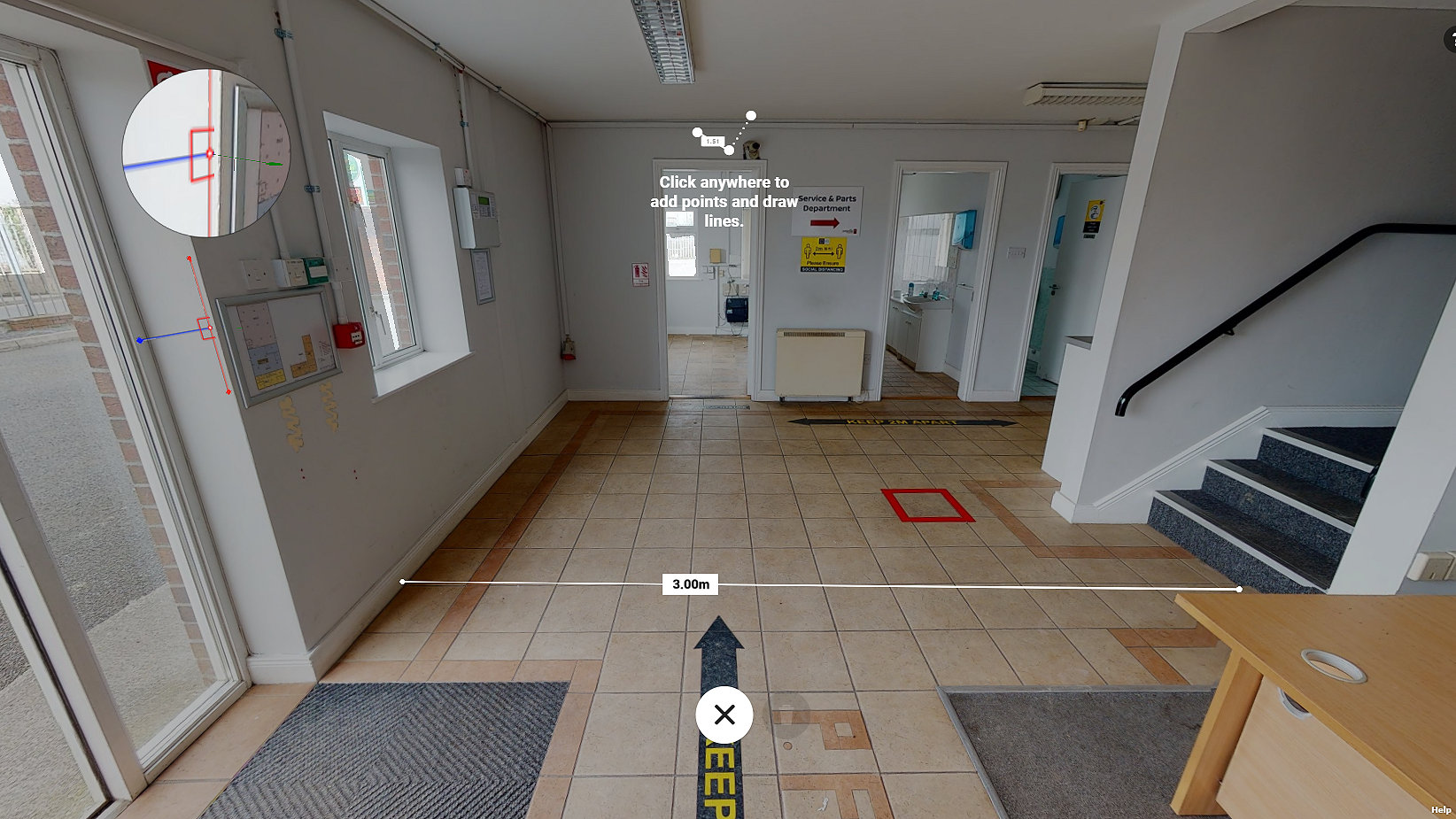 Matterport camera survey