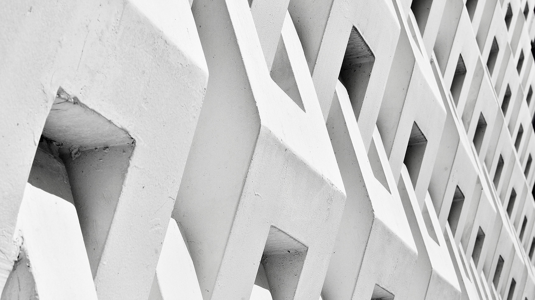 Abstract photo close-up view of modern building façade 