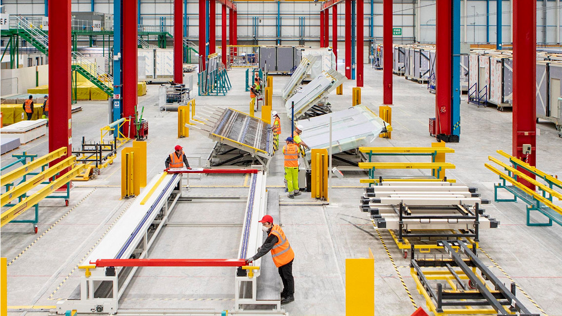 L&G's modular factory floor in action