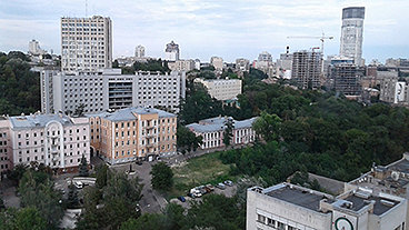 How has war in Ukraine affected its property market?