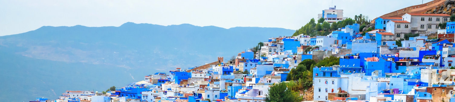 Mutliple buildings on a hill