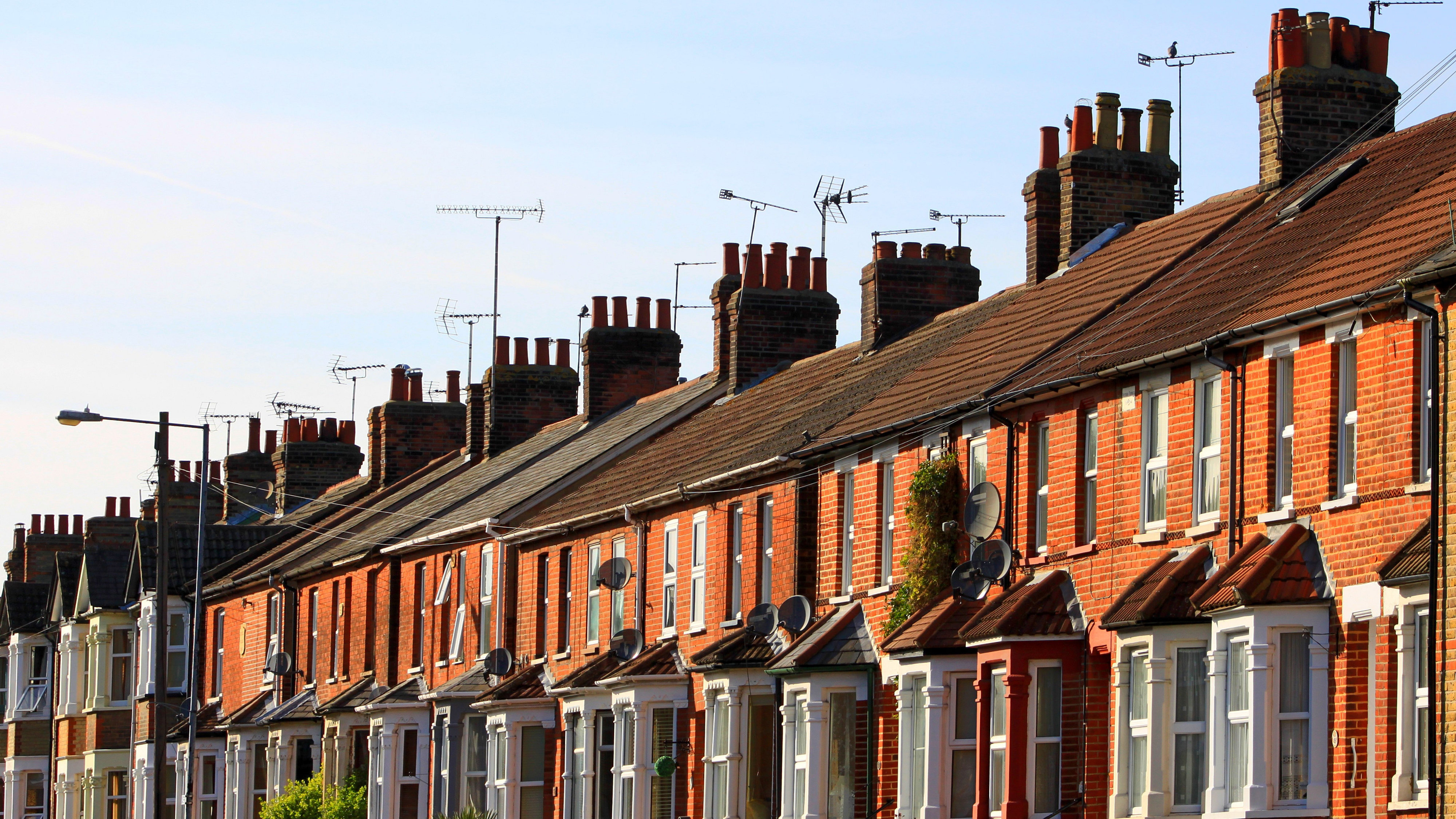 Row of terraced houses