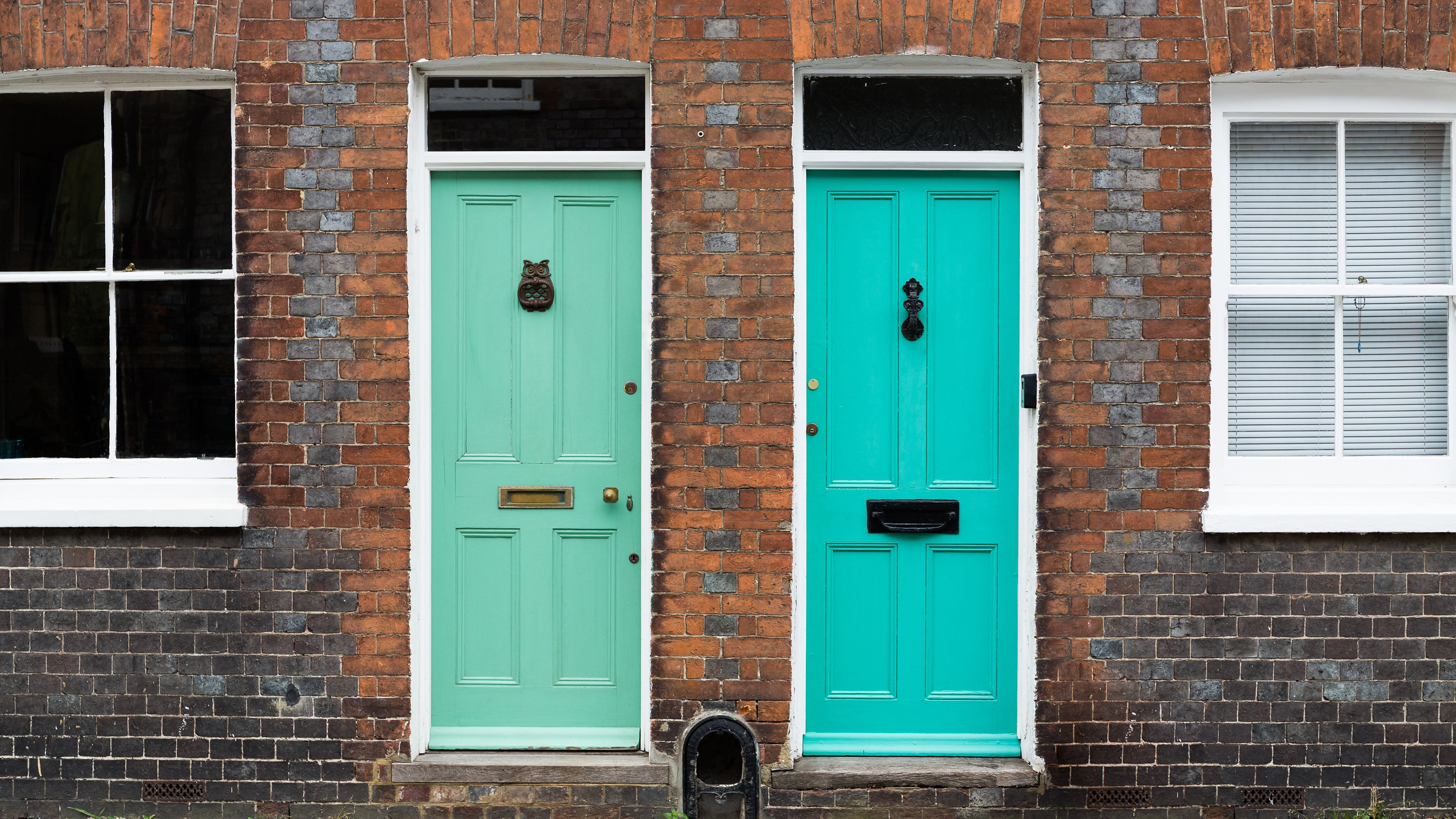 Two adjoining houses