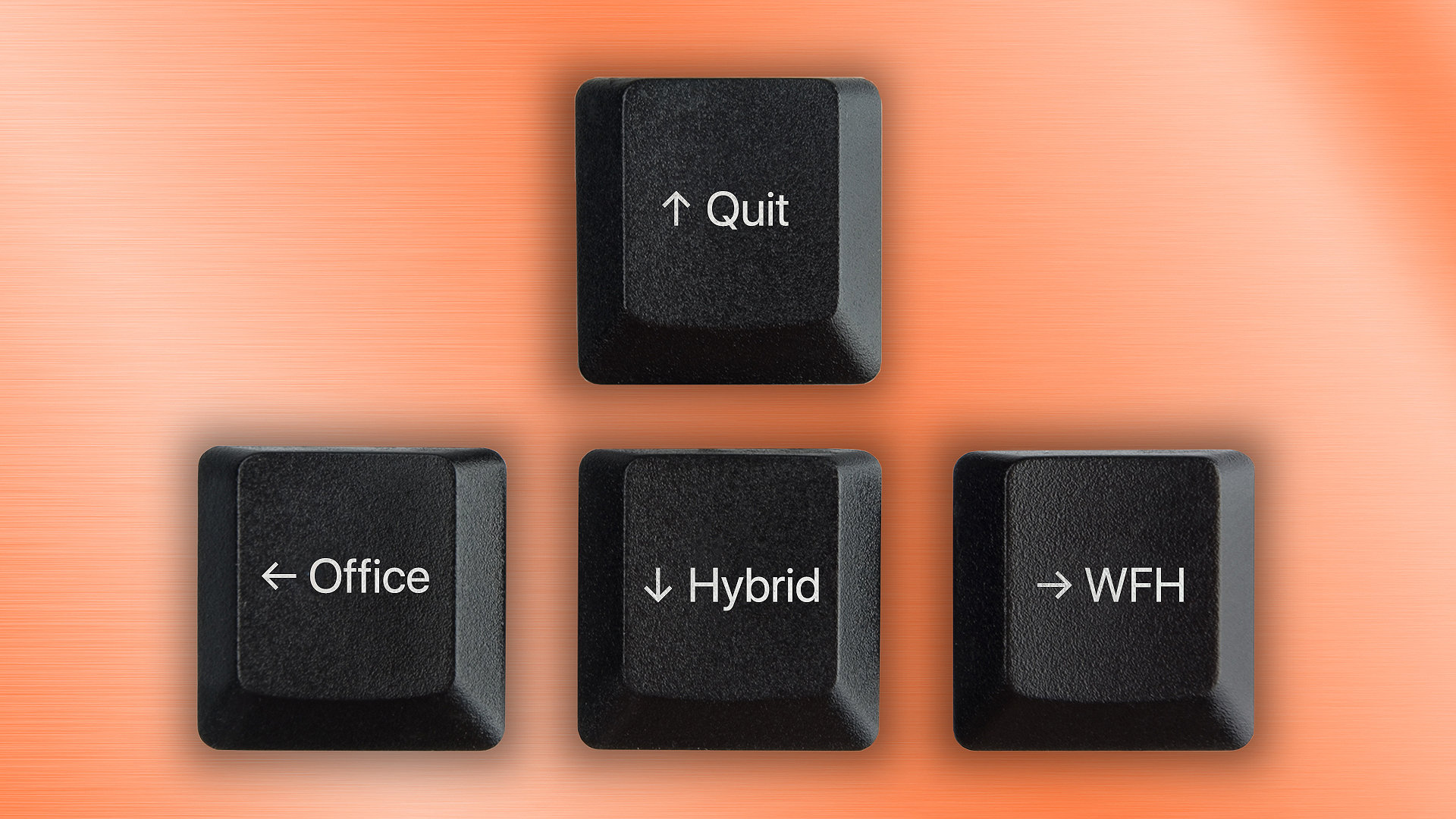 Return to the office or head for the door?