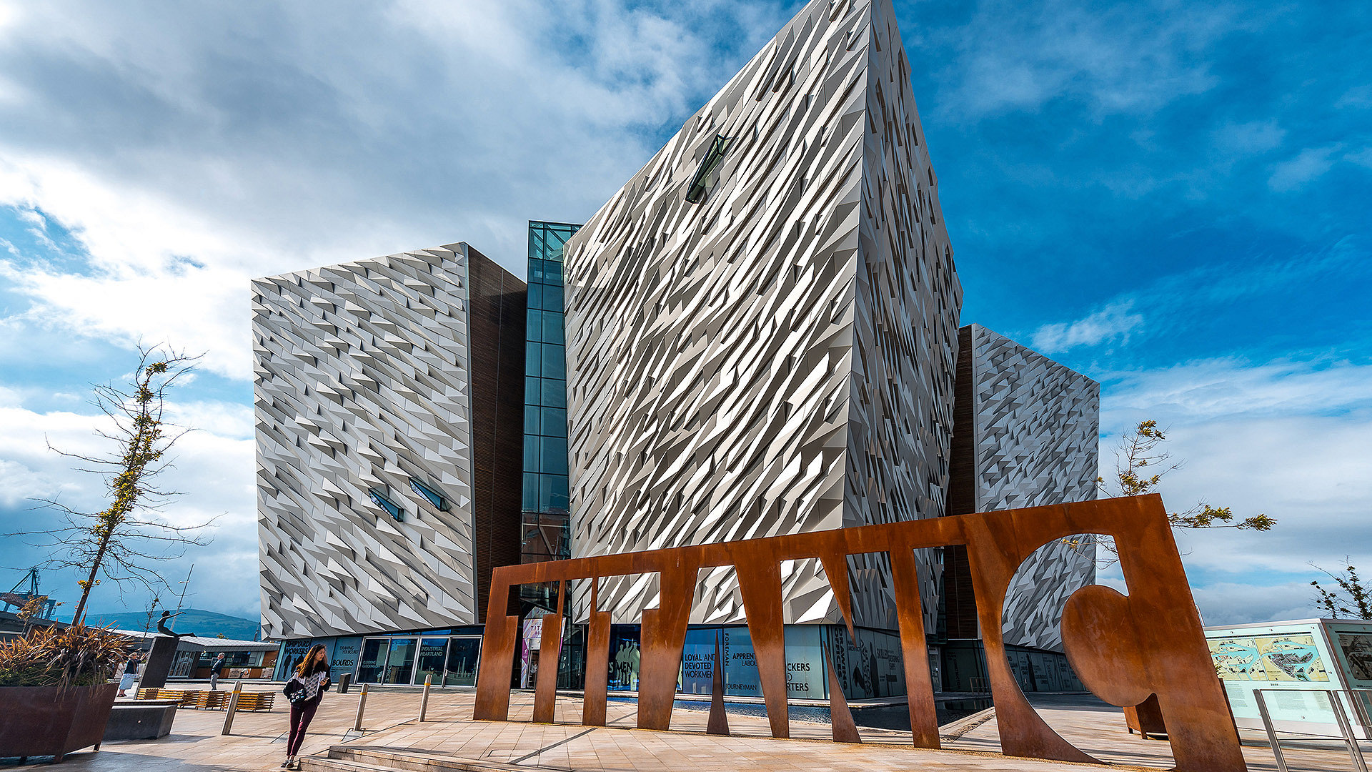 Exterior of Titanic Museum