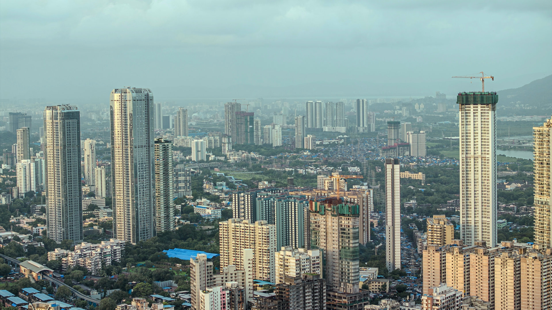 Mumbai skyline