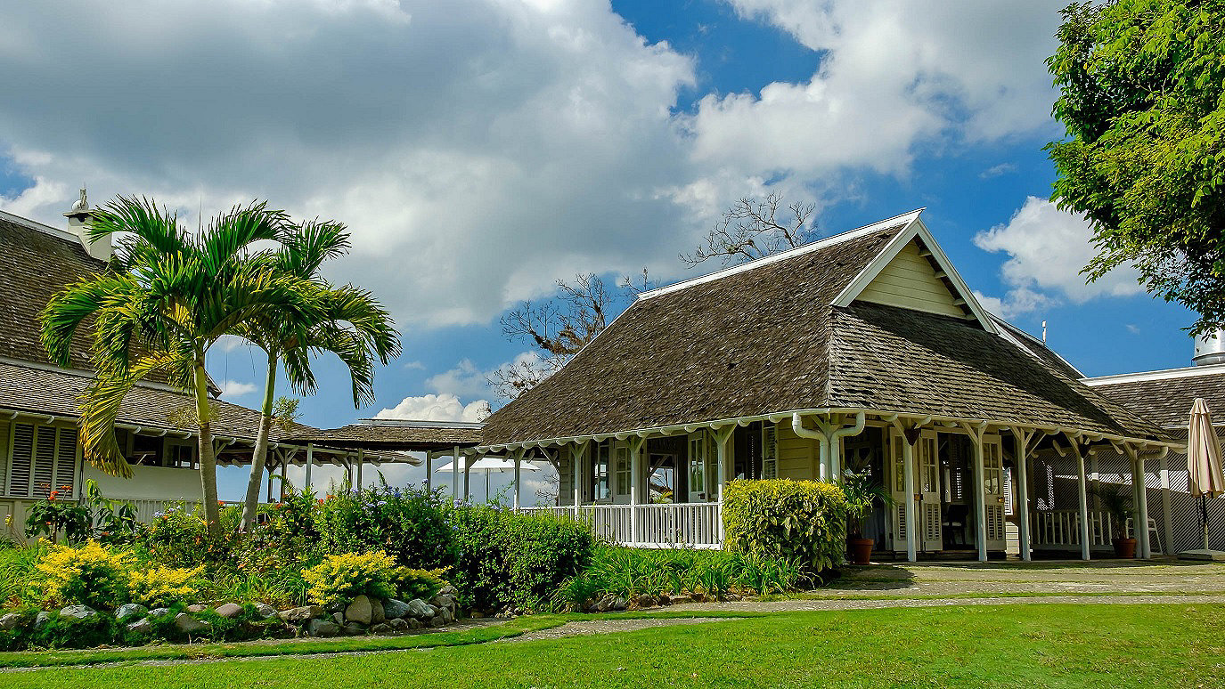 Older buildings in Kingston Hill, Jamaica