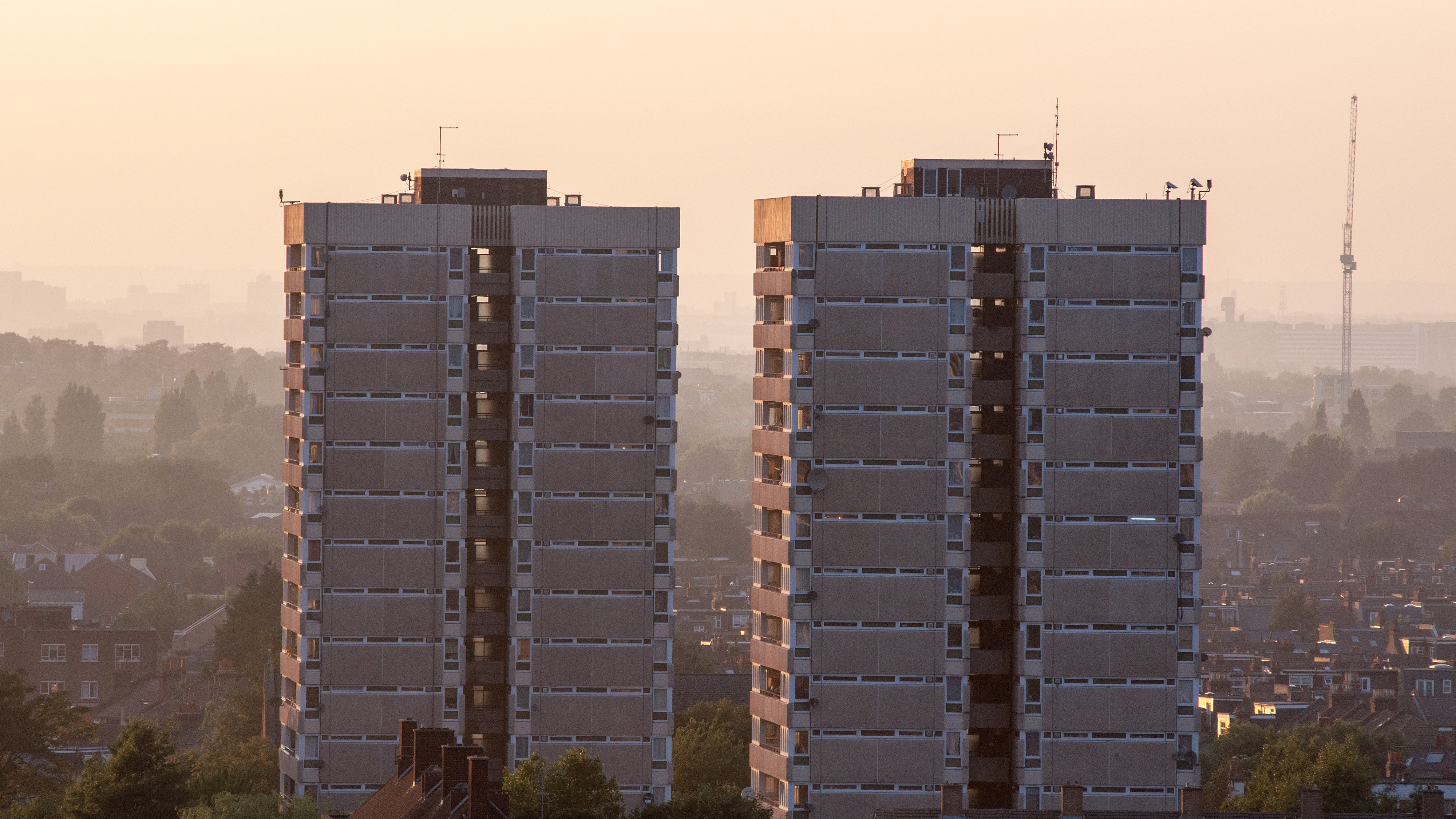 Tower block of flats