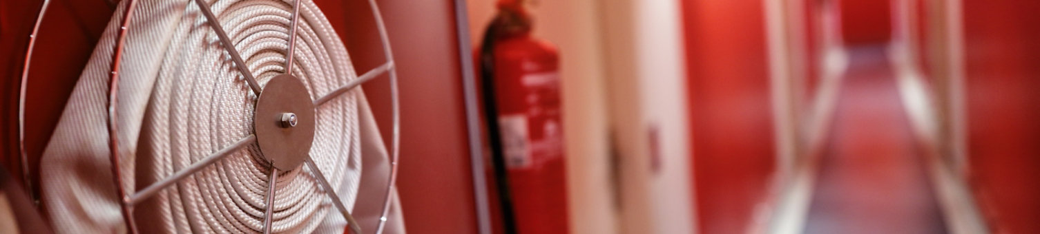 Smoke dectector on top of evacuation plans