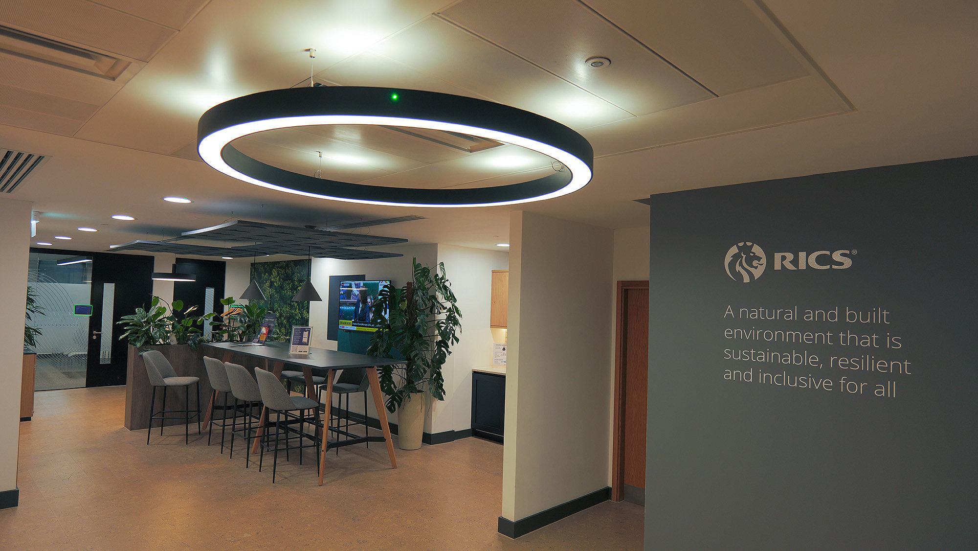 RICS HQ refurbishment creates sustainable members' area