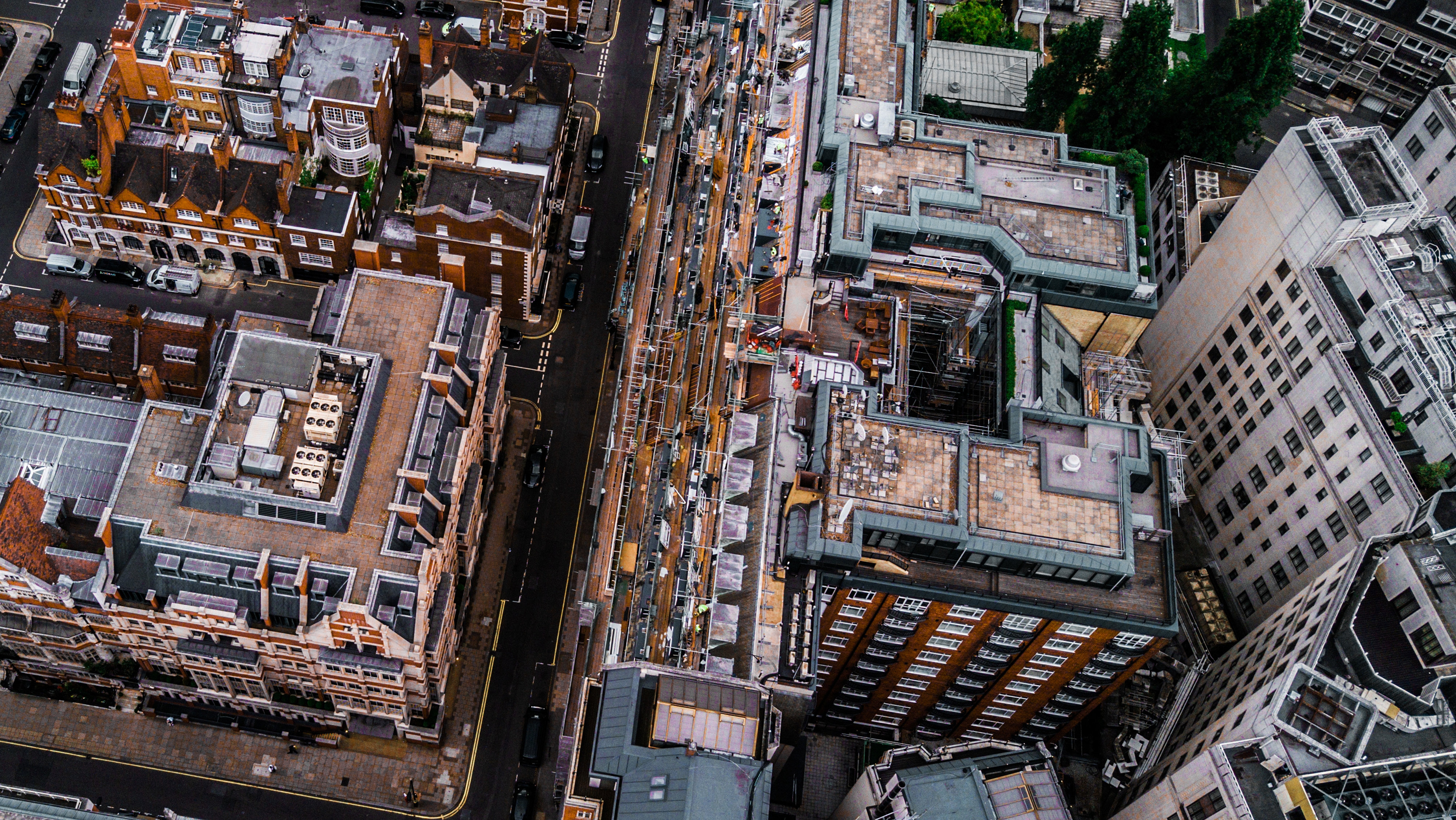 Drone Photo of London, Mayfair