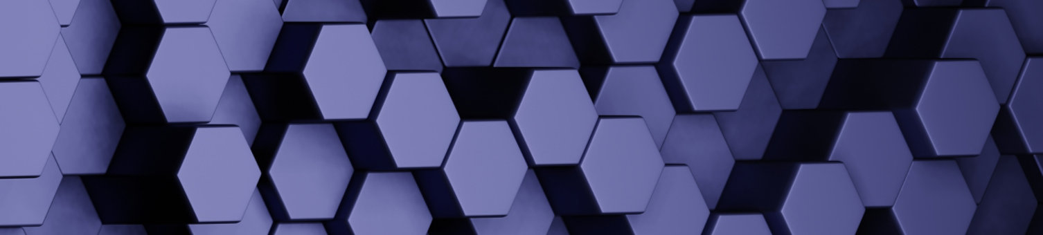 purple abstract hexagons