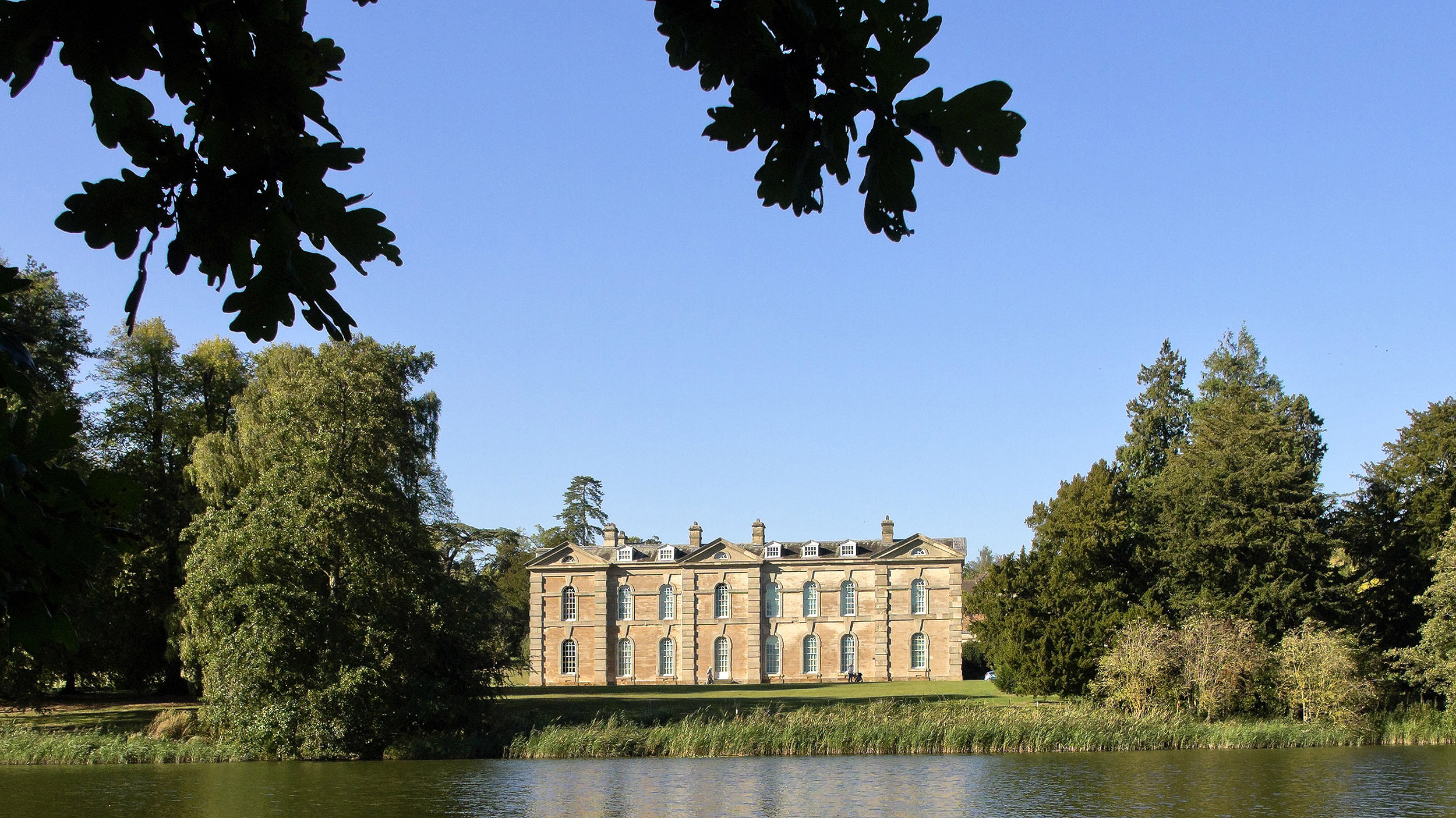 Country house with grounds and lake