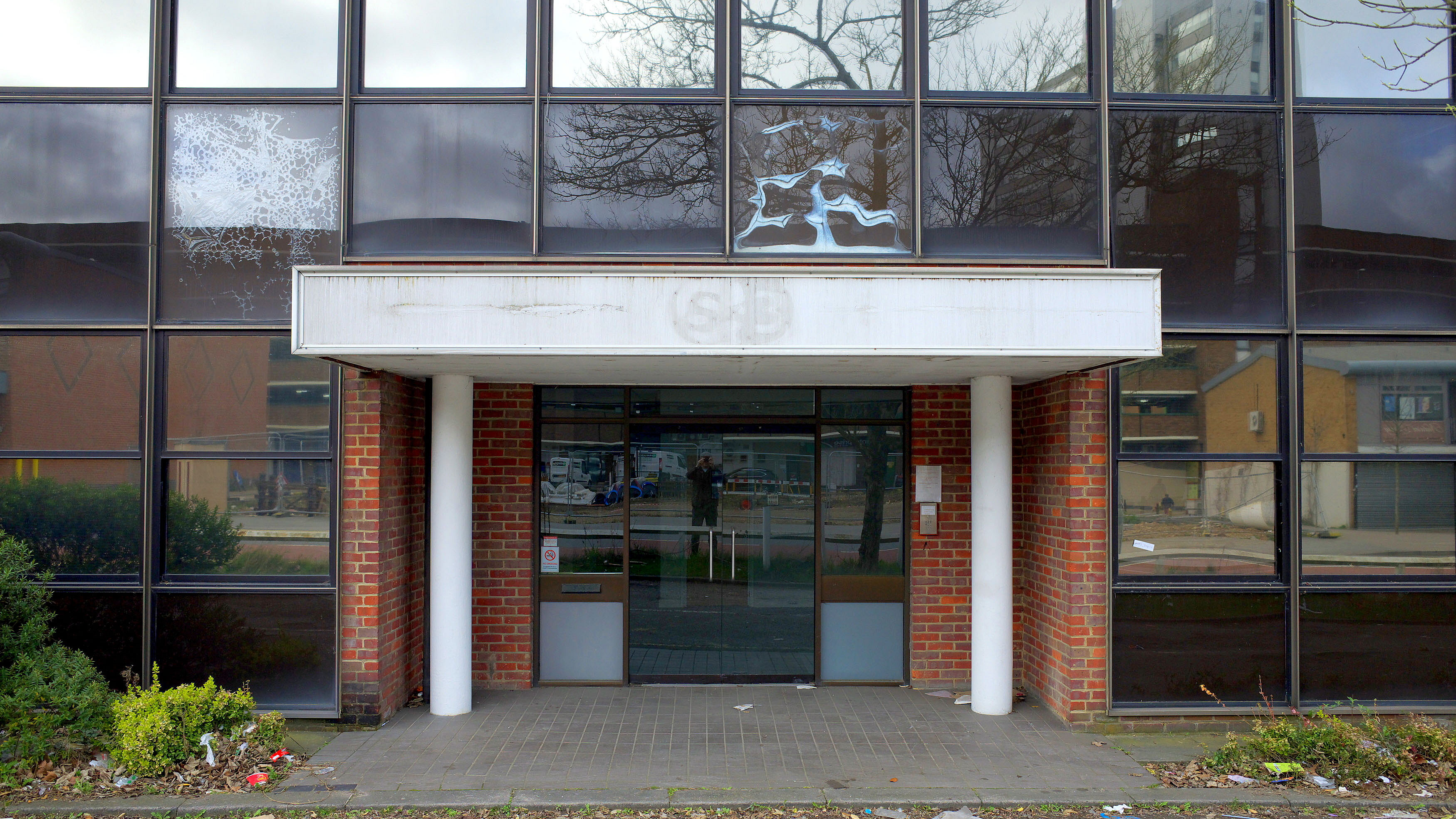 Empty office building