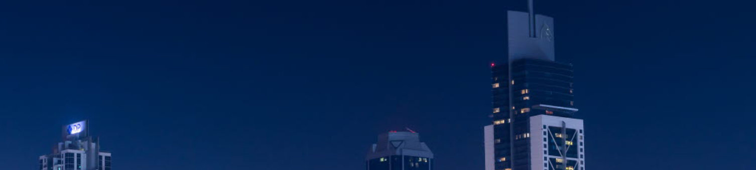 Skyline-night-office