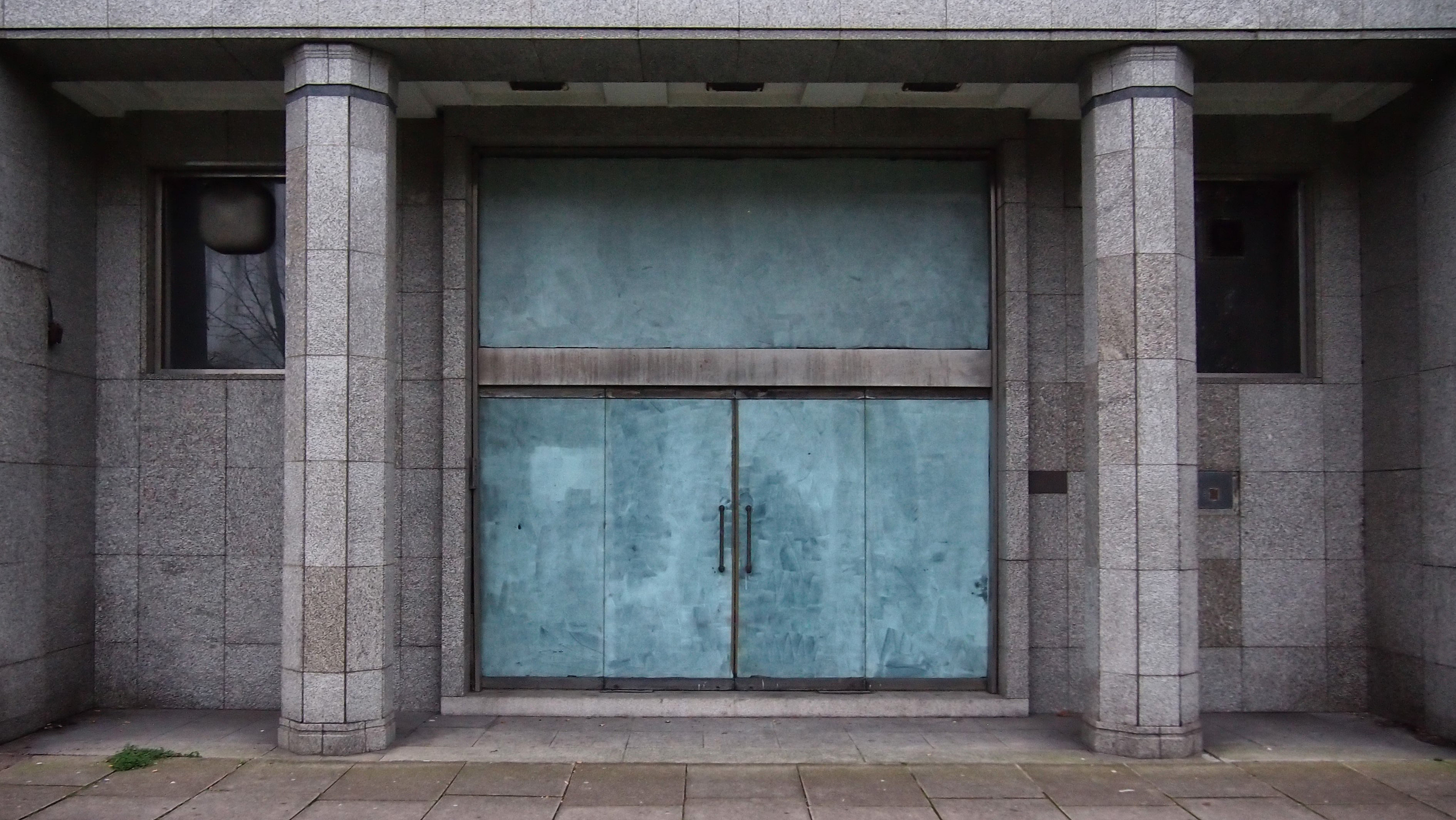 Abandoned building exterior