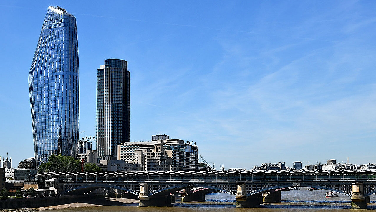 One Blackfriars skyscraper, Bankside, London