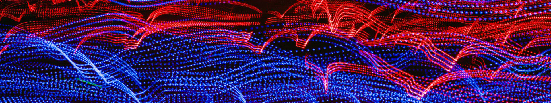 Abstract LED curves