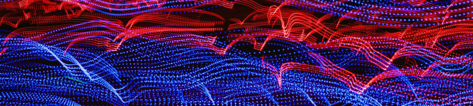 Abstract LED curves