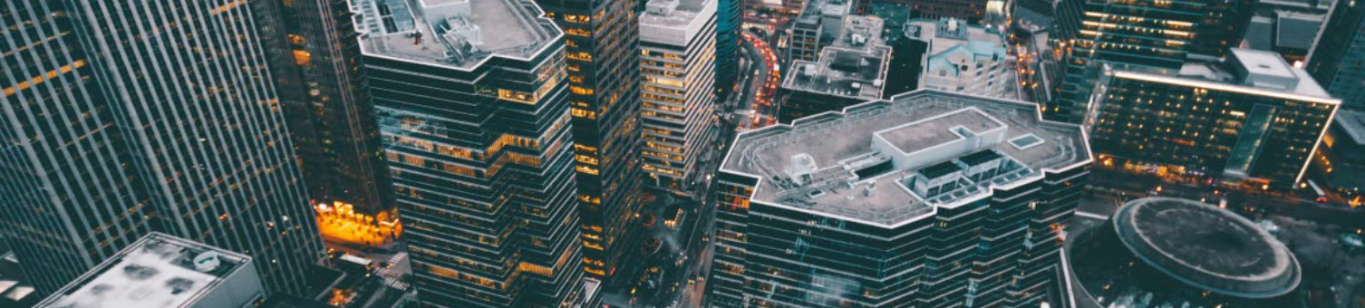 Aerial view of a city