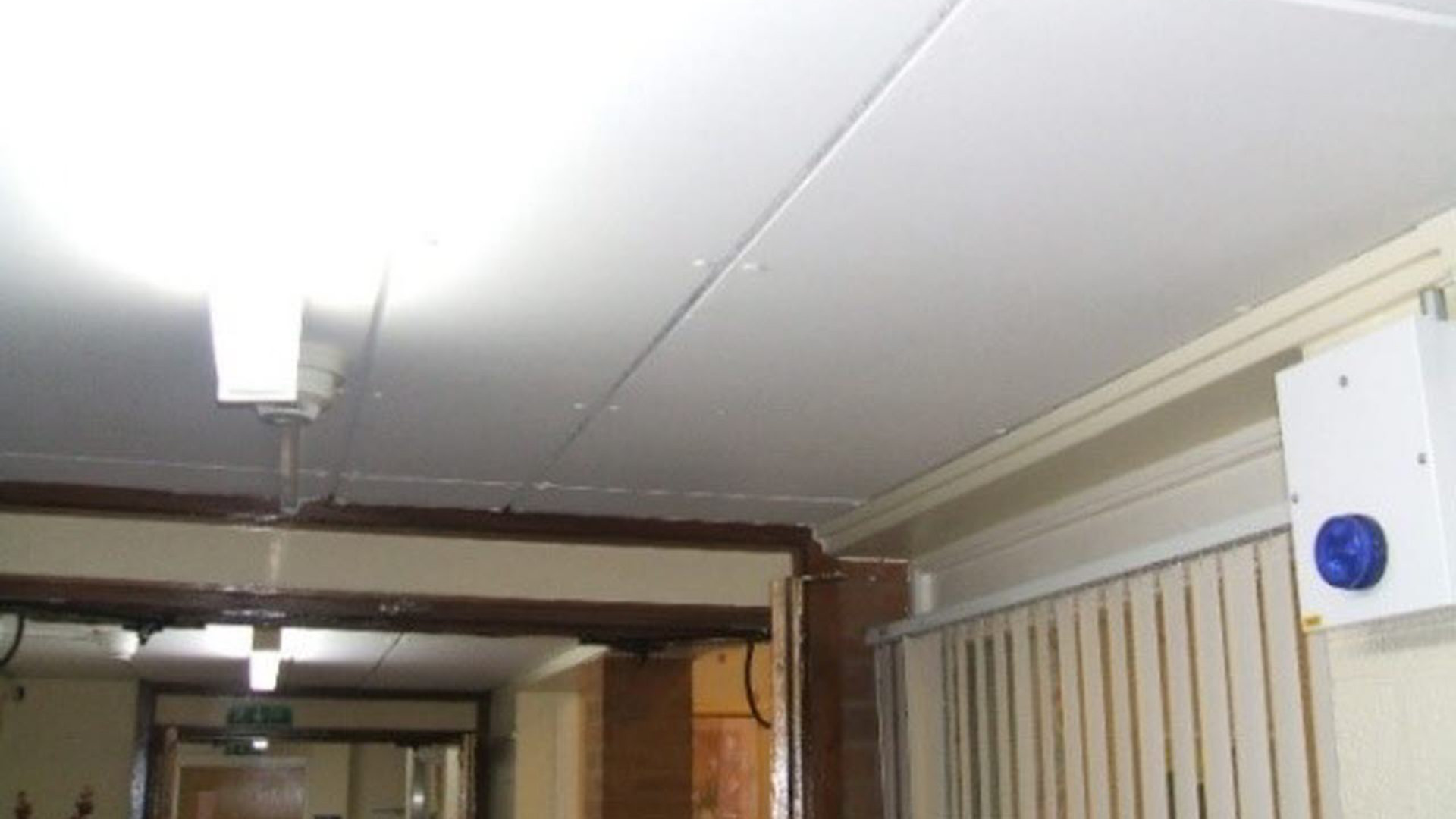 Asbestos insulating board ceiling tiles 