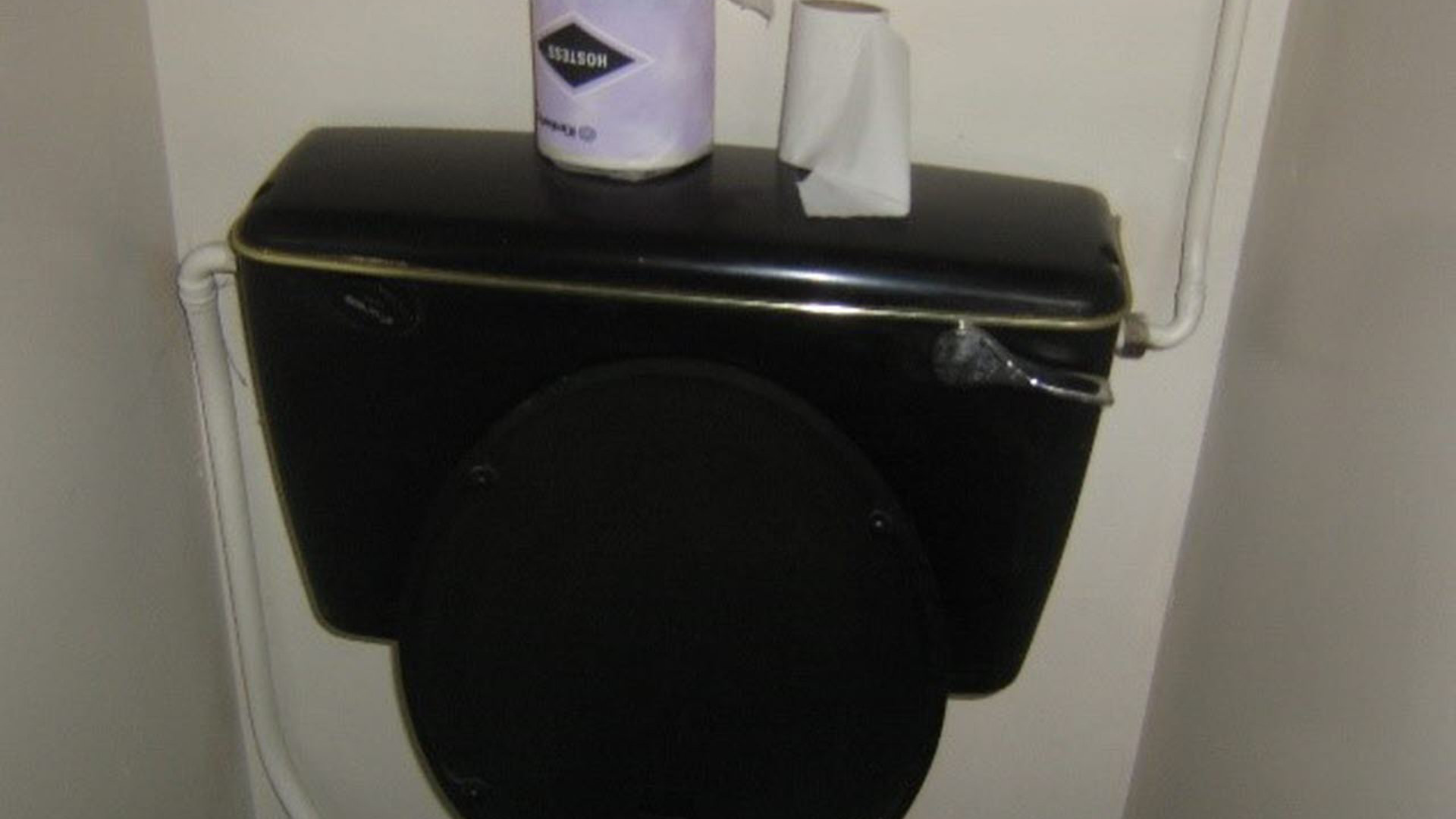 Asbestos containing toilet cistern