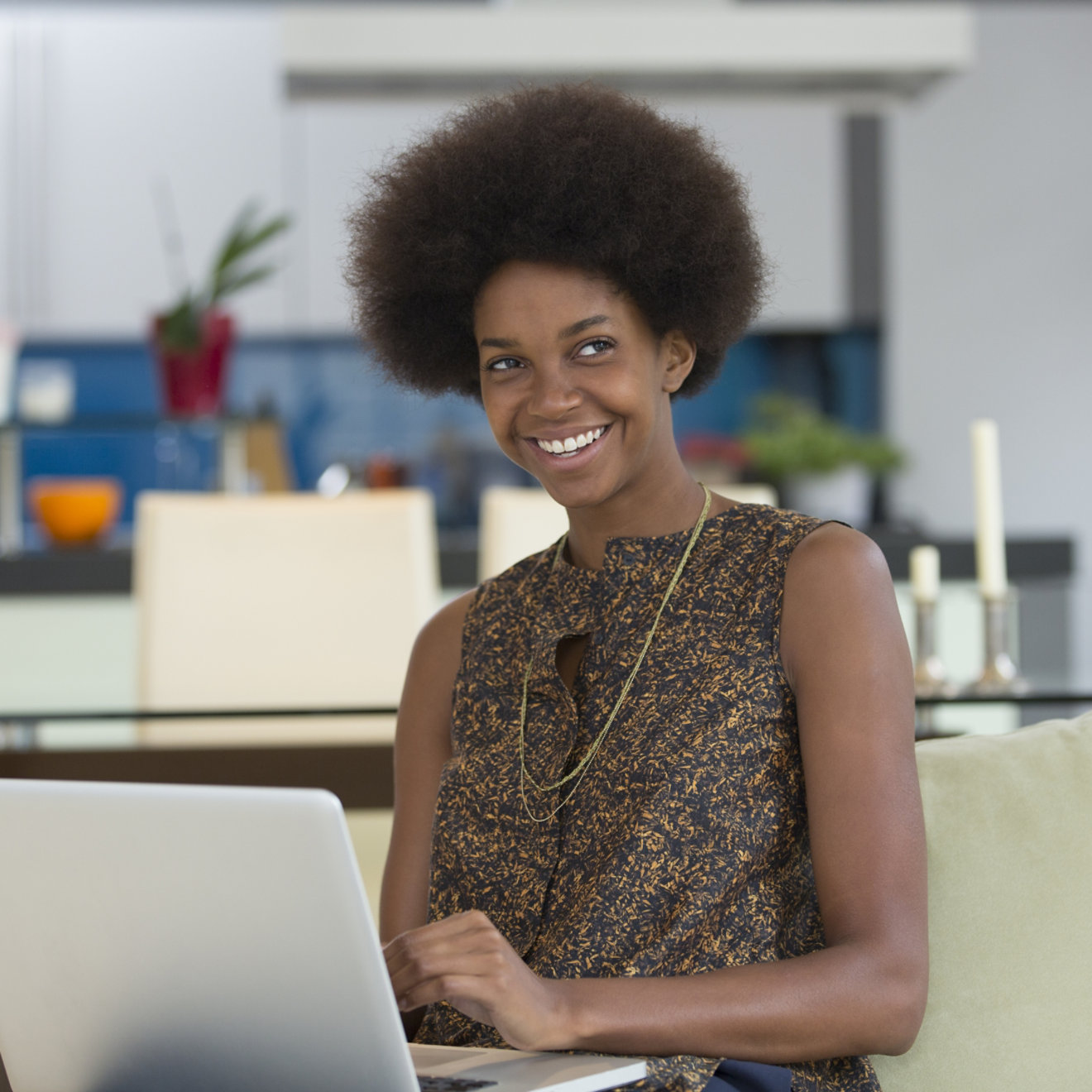 business worker at home