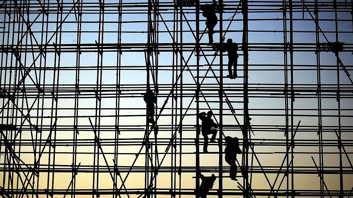 Is a shortage of scaffolding affecting construction?