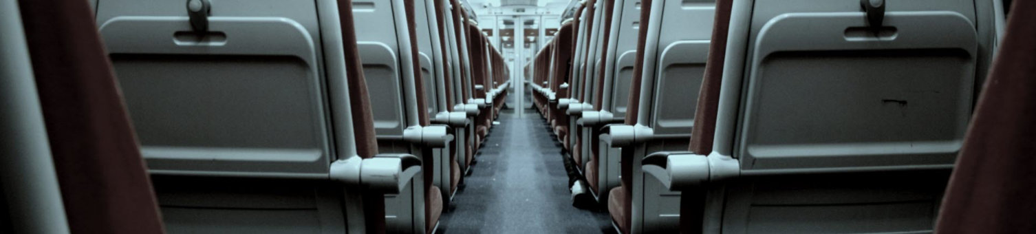 empty train carriage