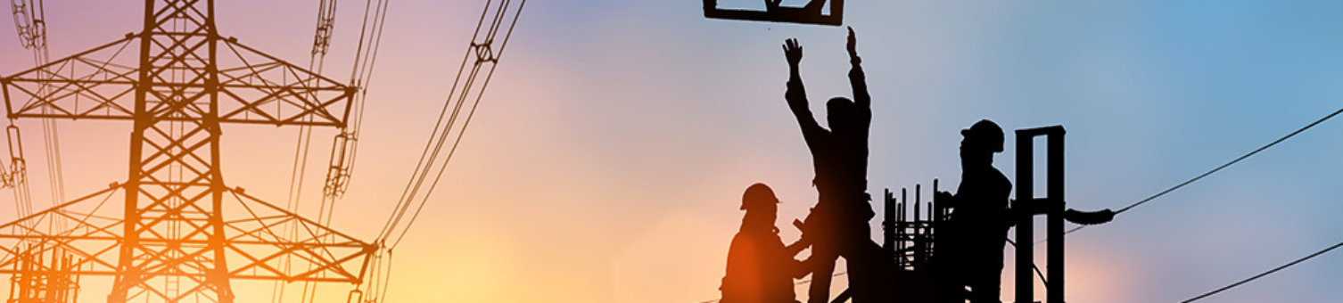 Silhouette engineer Good deal.two engineer business people shaking hands over blurred natural background sunset pastel. heavy industry and safety at work concept
